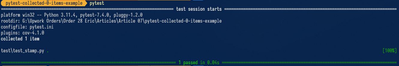 pytest-collected-0-items