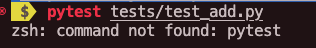 pytest-command-not-found-1 pytest-command-not-found-1