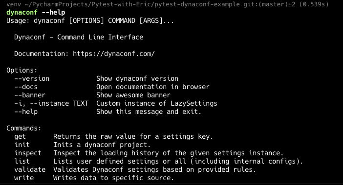 Pytest Dynaconf 3 Pytest Dynaconf 3