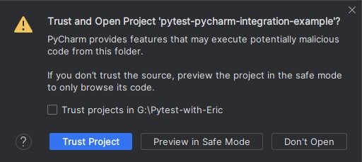 pytest-pycharm-integration-example pytest-pycharm-integration-example