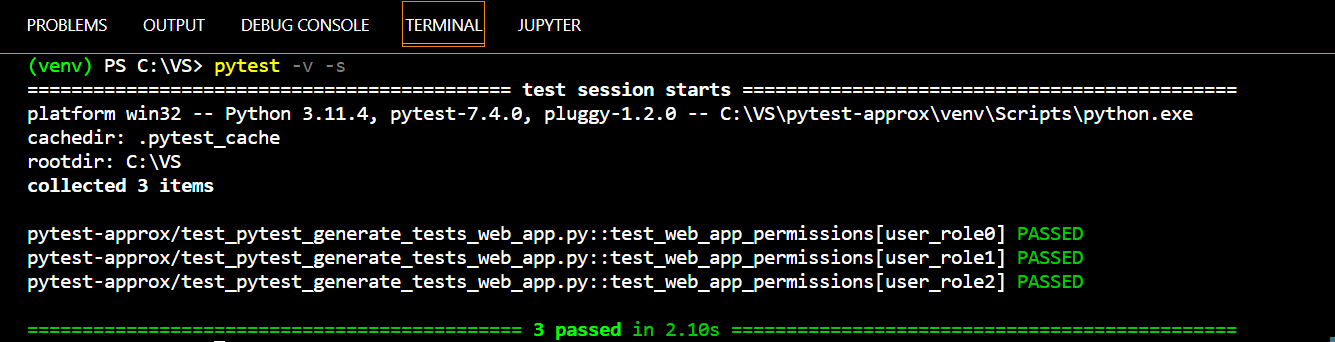 pytest-generate-tests-web-app