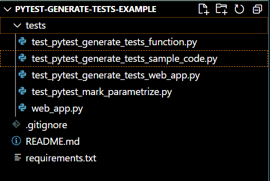 pytest-generate-tests-repo
