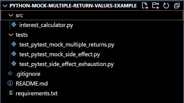 pytest mock multiple return values repo